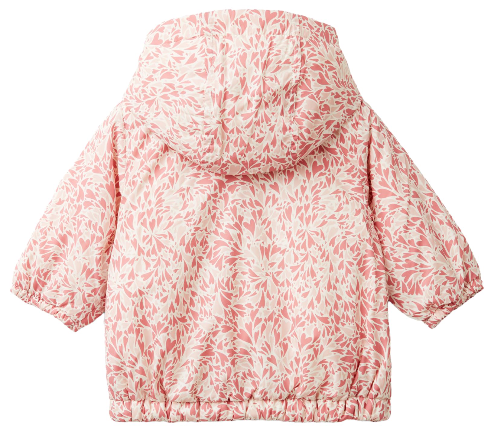Benetton 2hgjan00t Giubbotto Bimbi Bianco Cappuccio 56