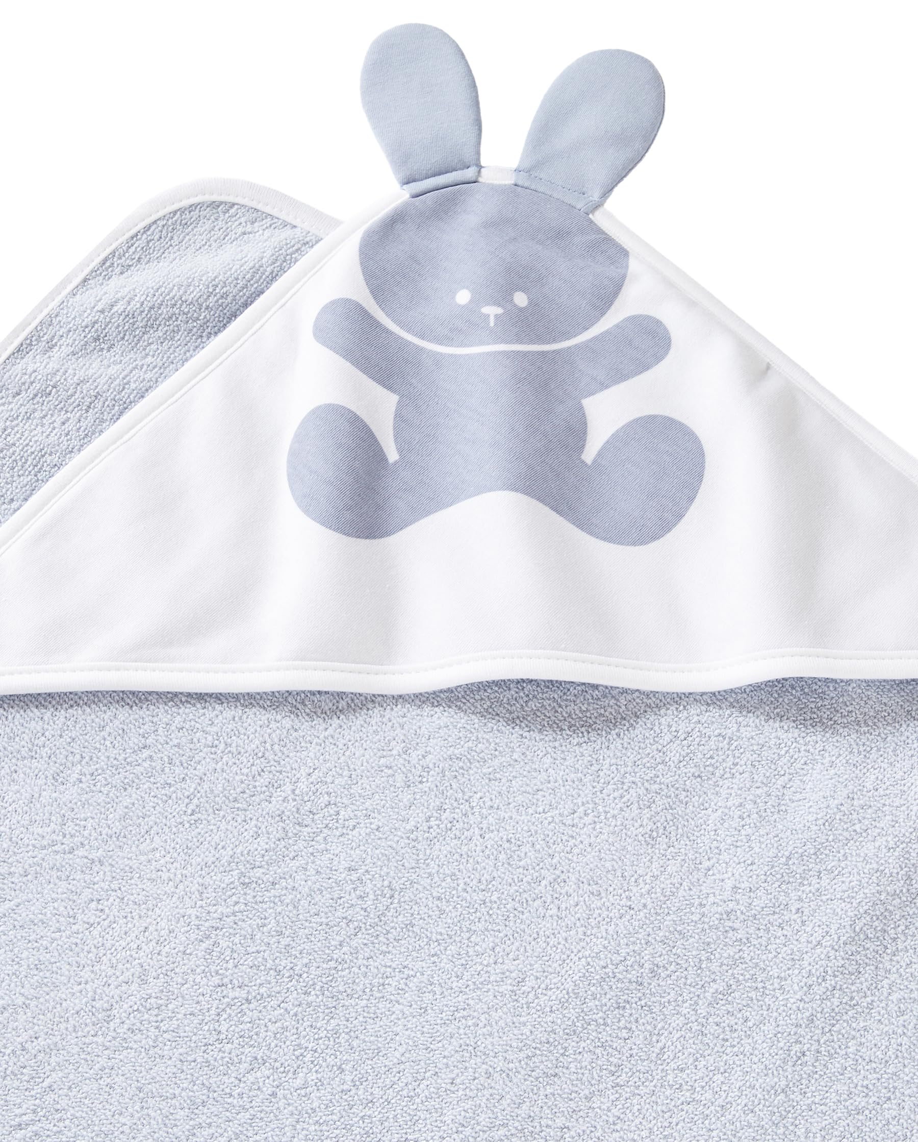Benetton 6FH3F7113 accappatoio bambino blu spugna cotone