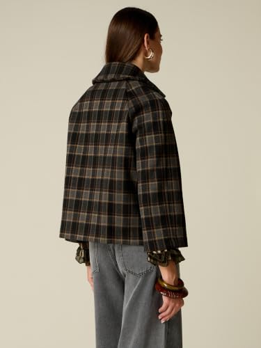 Oltre Boxy Check giacca taglia M quadri