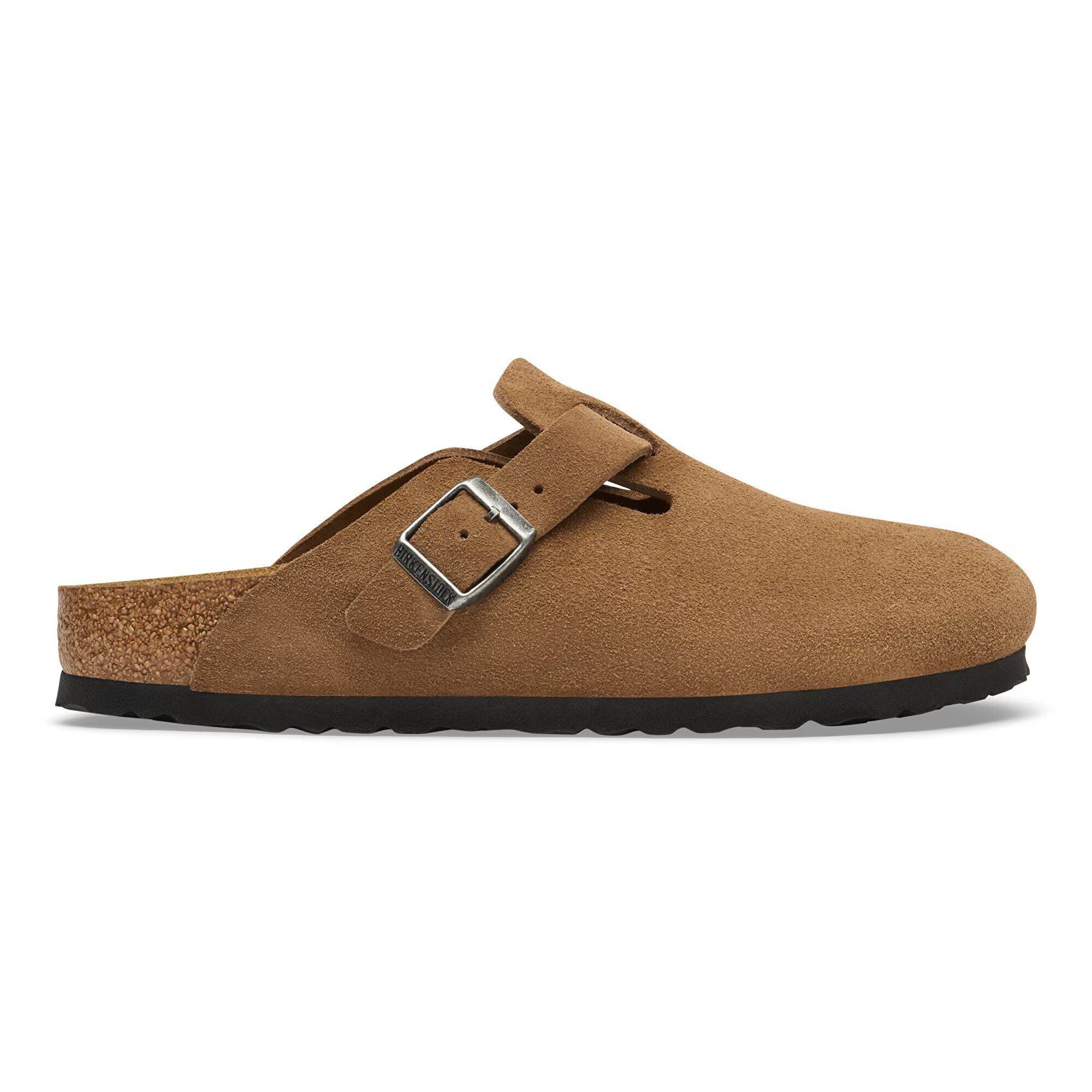 Birkenstock Boston 1032795 ciabatta Dark Tea suede