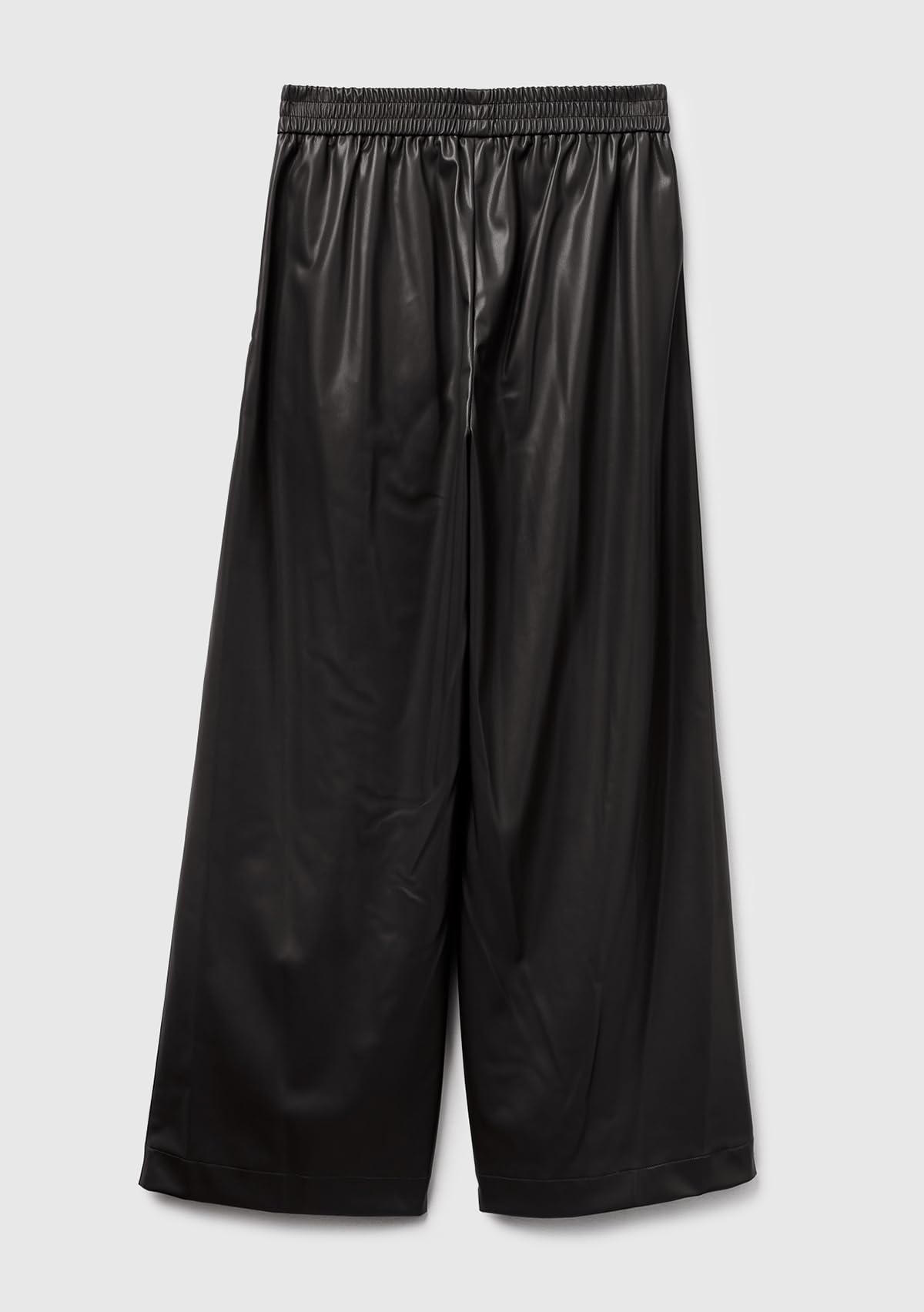Benetton 4M3CDF0A8 Pantalone Donna Ecopelle Taglia XXS