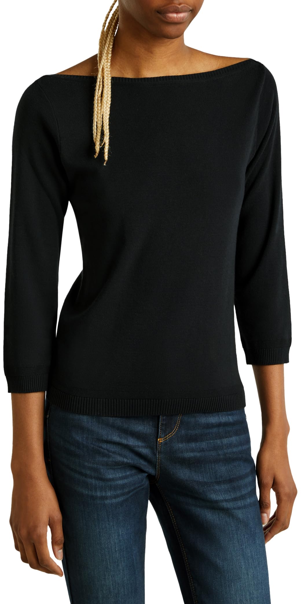 Benetton Maglieria 1091D1M09 Maglione Donna Invernale Novità