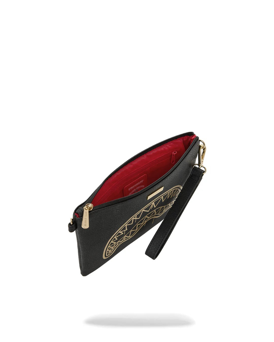 Sprayground 910B8977NSZ Pochette Nero Oro PVC