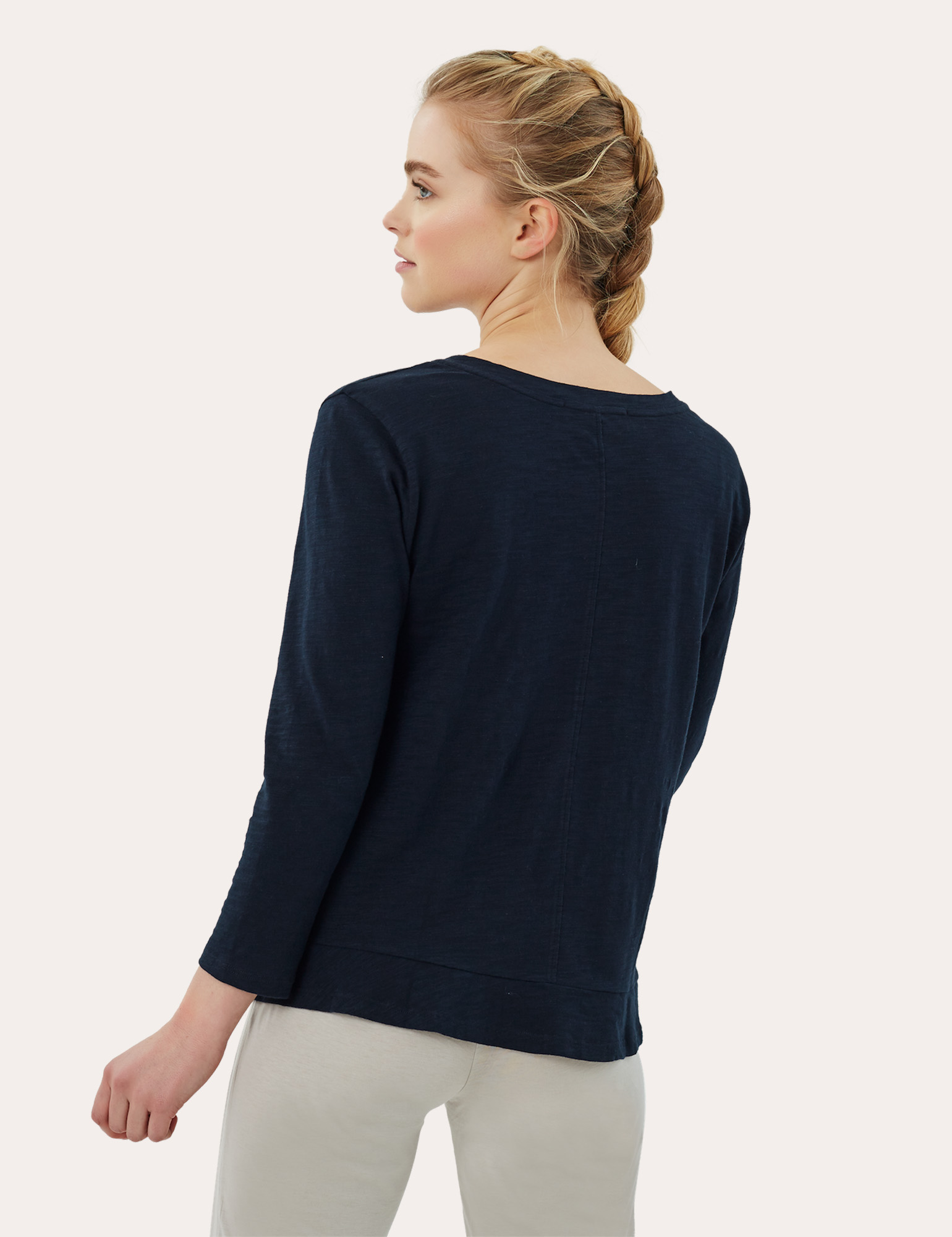 Stefan Brandt Langarm-Shirts FRANKA LA 50 maglietta cotone