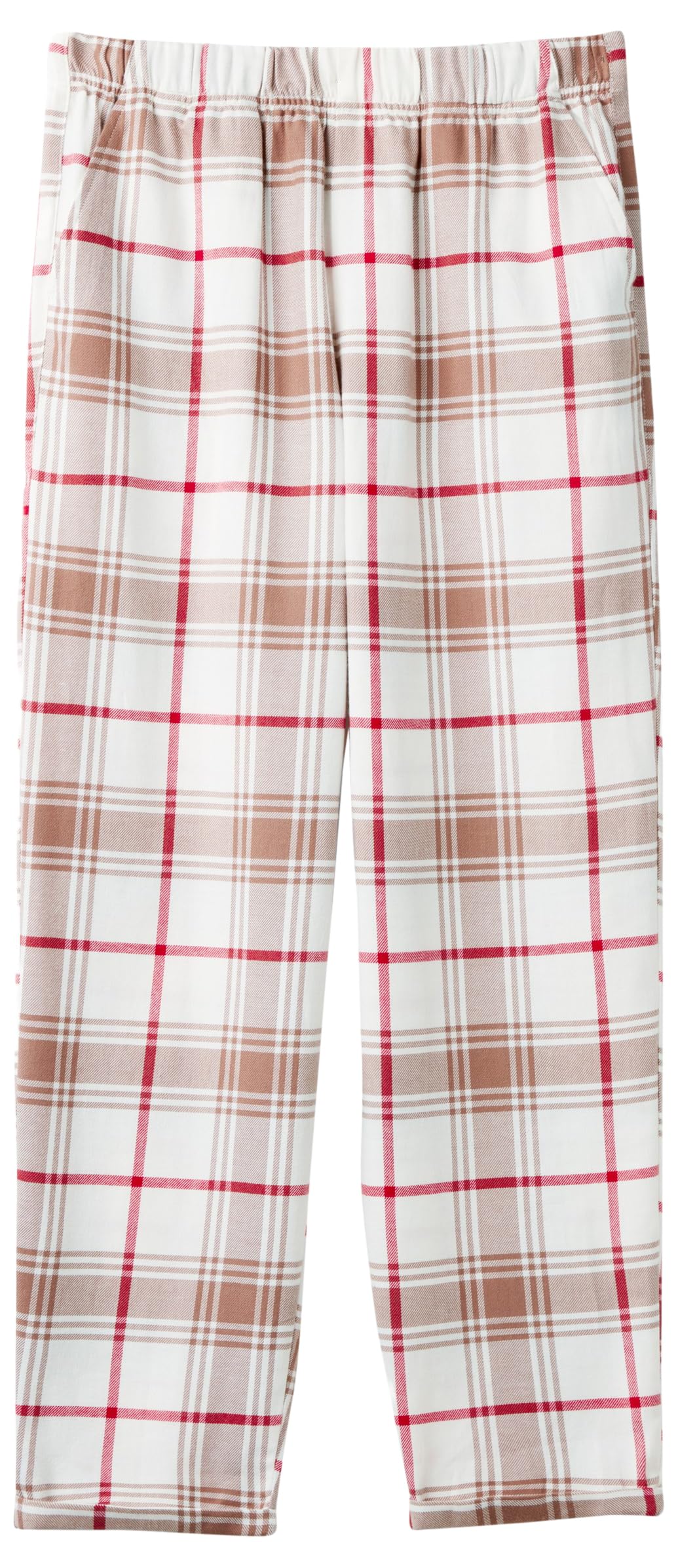 Benetton 43UL3F00I pantalone pigiama flanella multicolor L