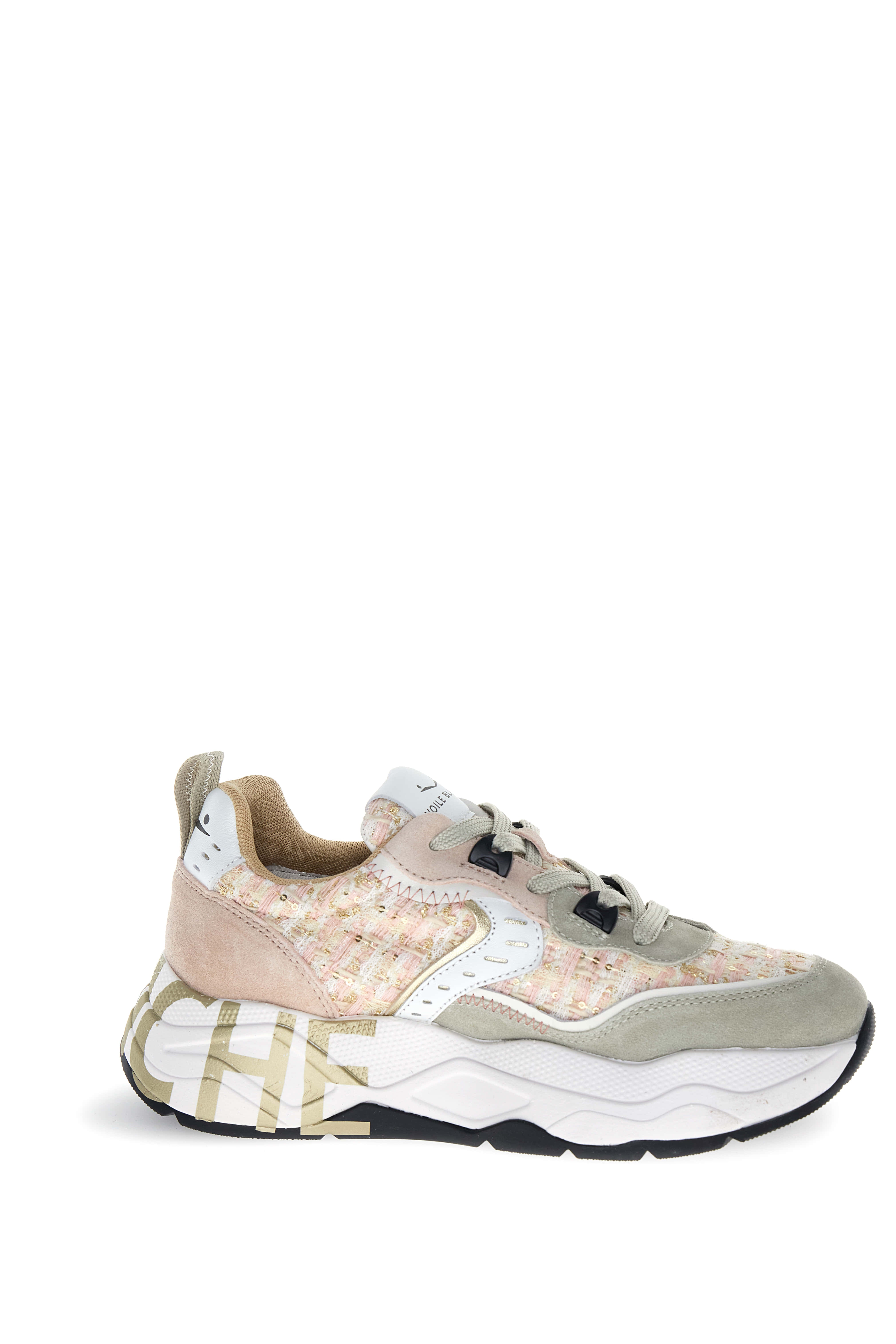 Voile Blanche 2017475 32 sneaker beige in bouclé