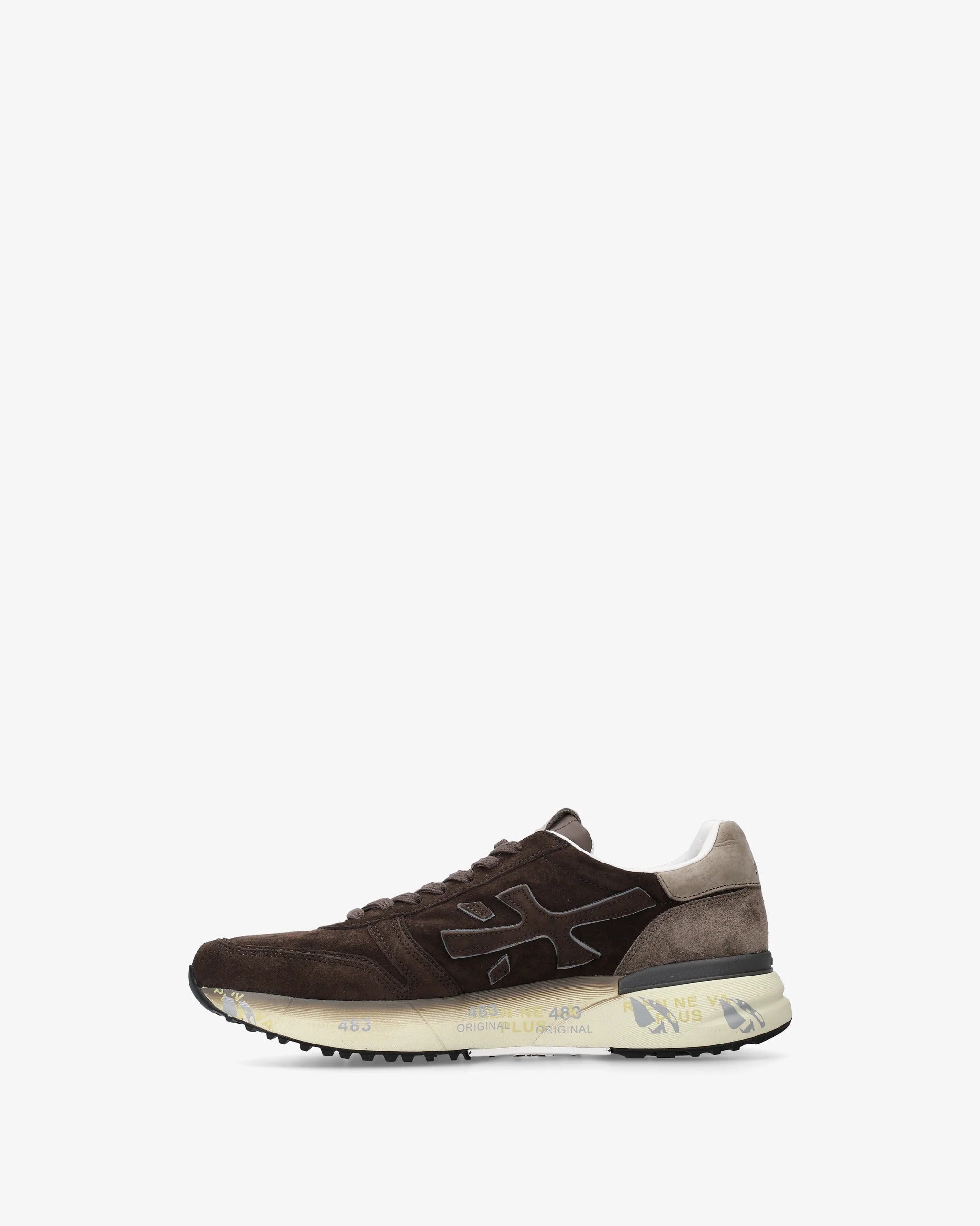 Premiata Mick 7898 Sneakers Uomo Marrone Suede