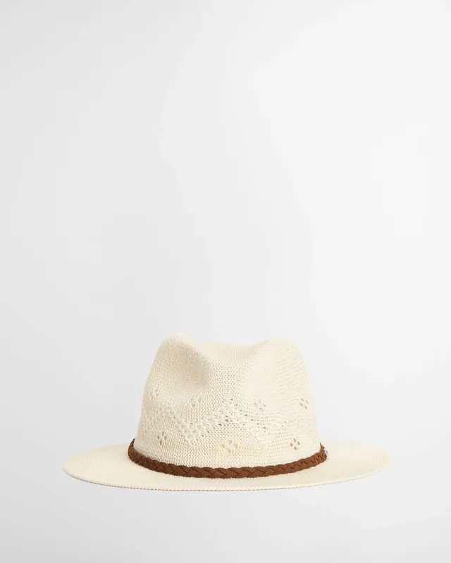 Barbour Flowerdale LHA0422 cappello cream donna