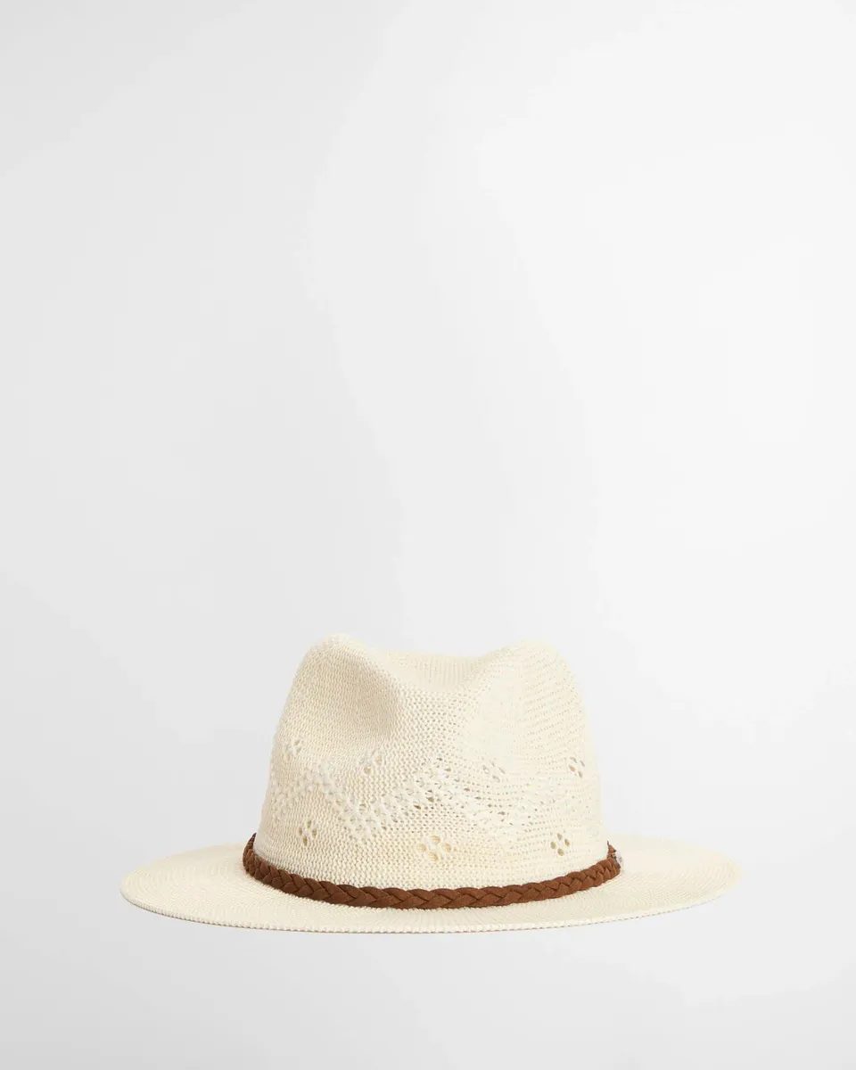 Barbour Flowerdale LHA0422 cappello cream donna