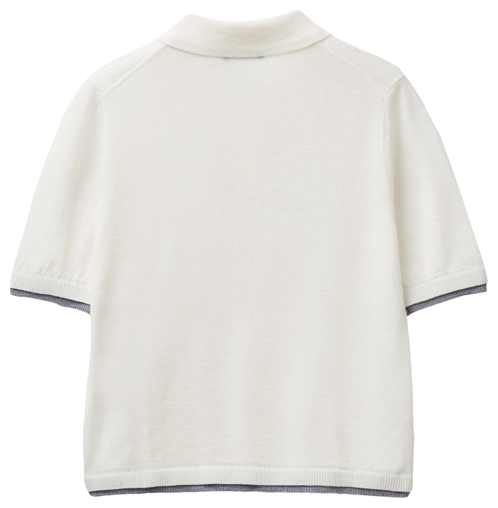 Benetton Polo M/M maglia polo manica corta in lana extrafine