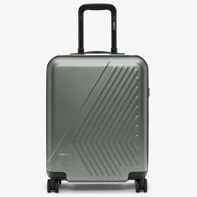 K-Way Eudoxie K4125ZW trolley Green Lichen rigido 39L