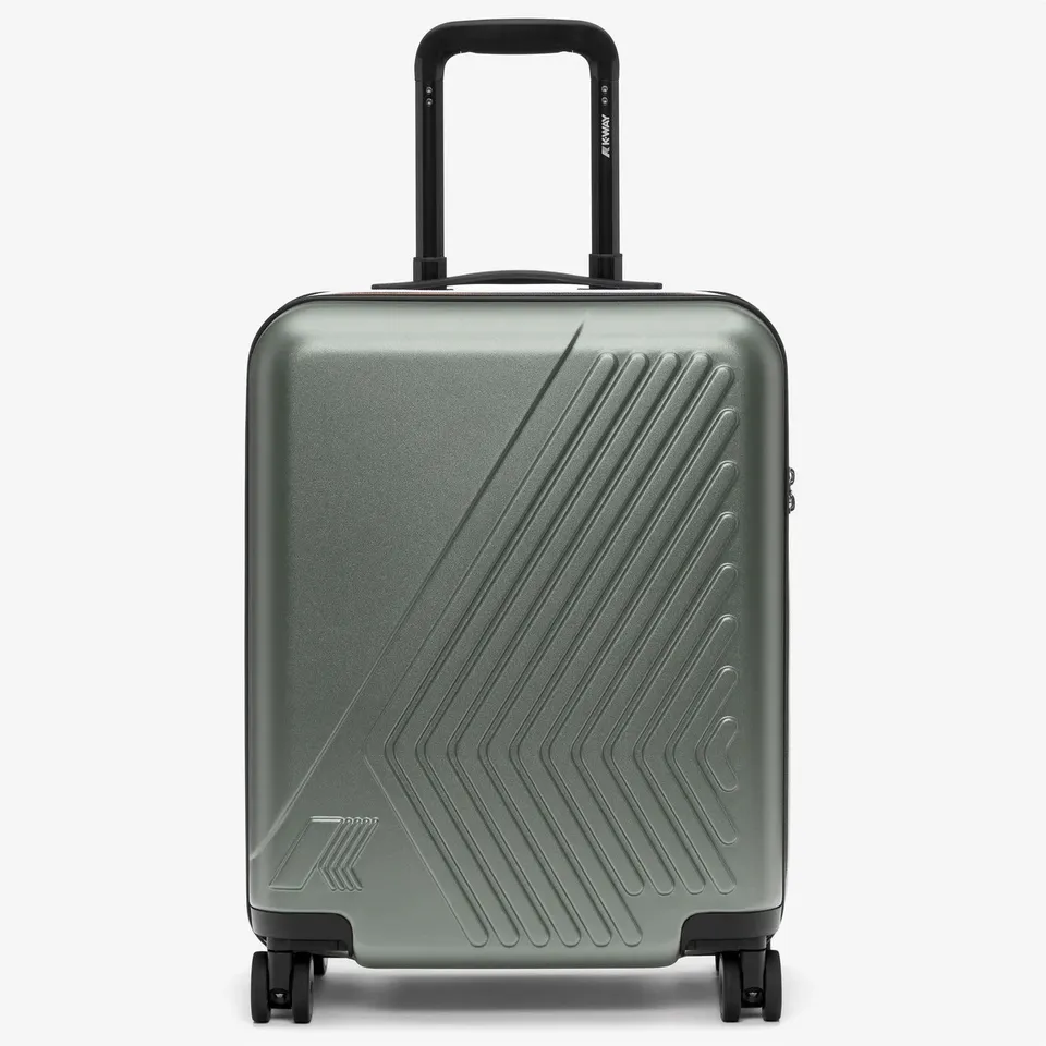K-Way Eudoxie K4125ZW trolley Green Lichen rigido 39L