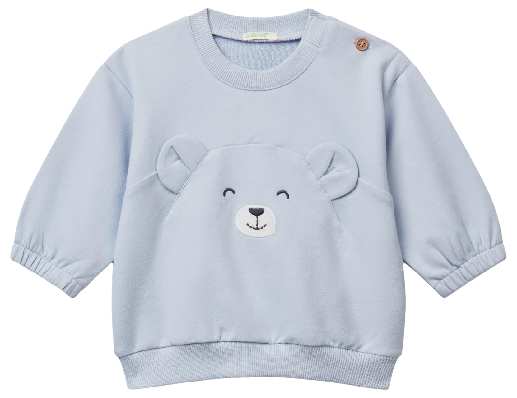 Benetton Felpe e Tute maglia tuta bimbo 62 cotone organico