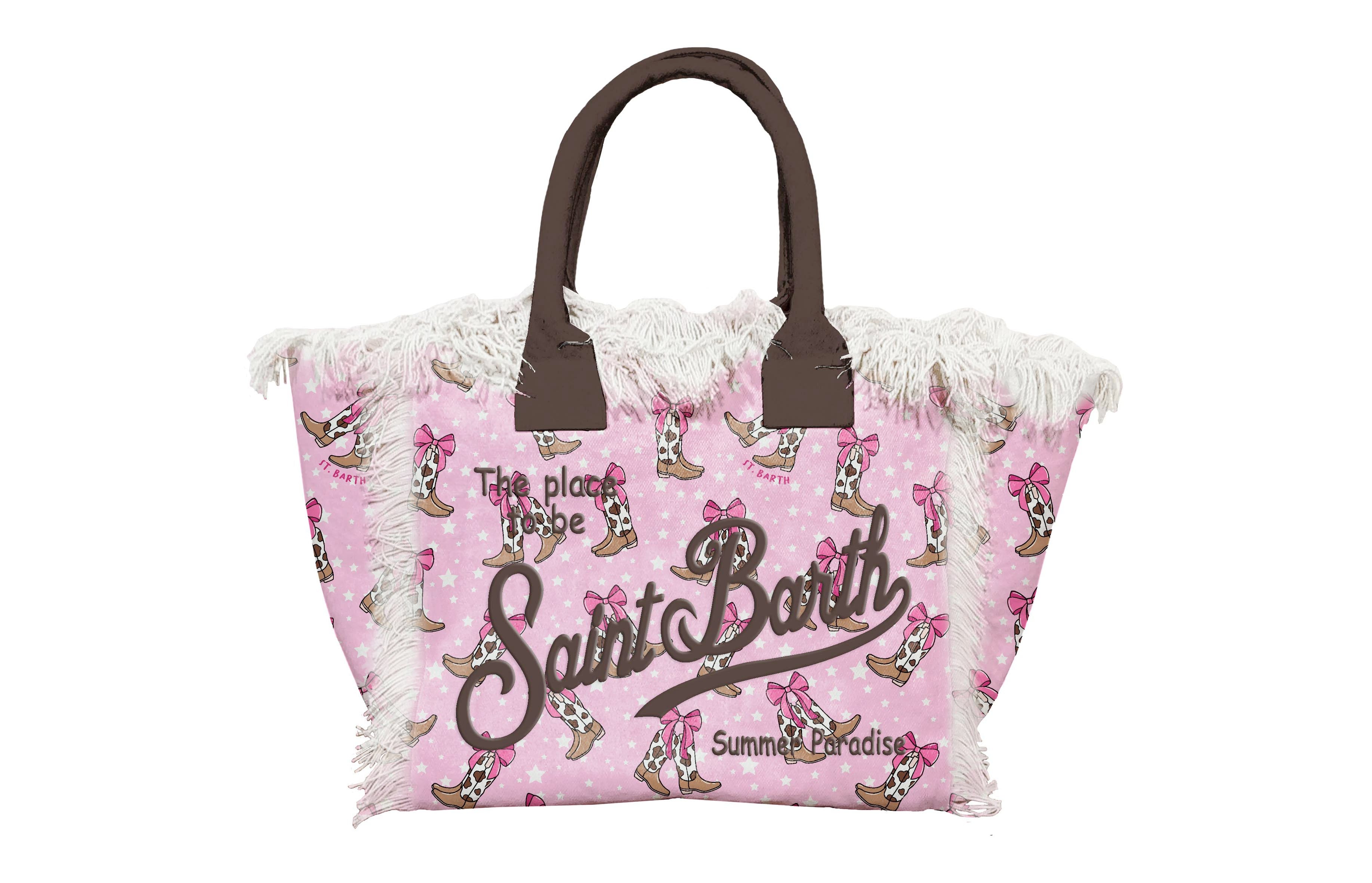 MC2 Saint Barth Vanity Mini Borsa Cowgirl Rodeo rosa