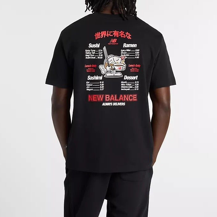 New Balance MT61H51 T-Shirt Ramen Black