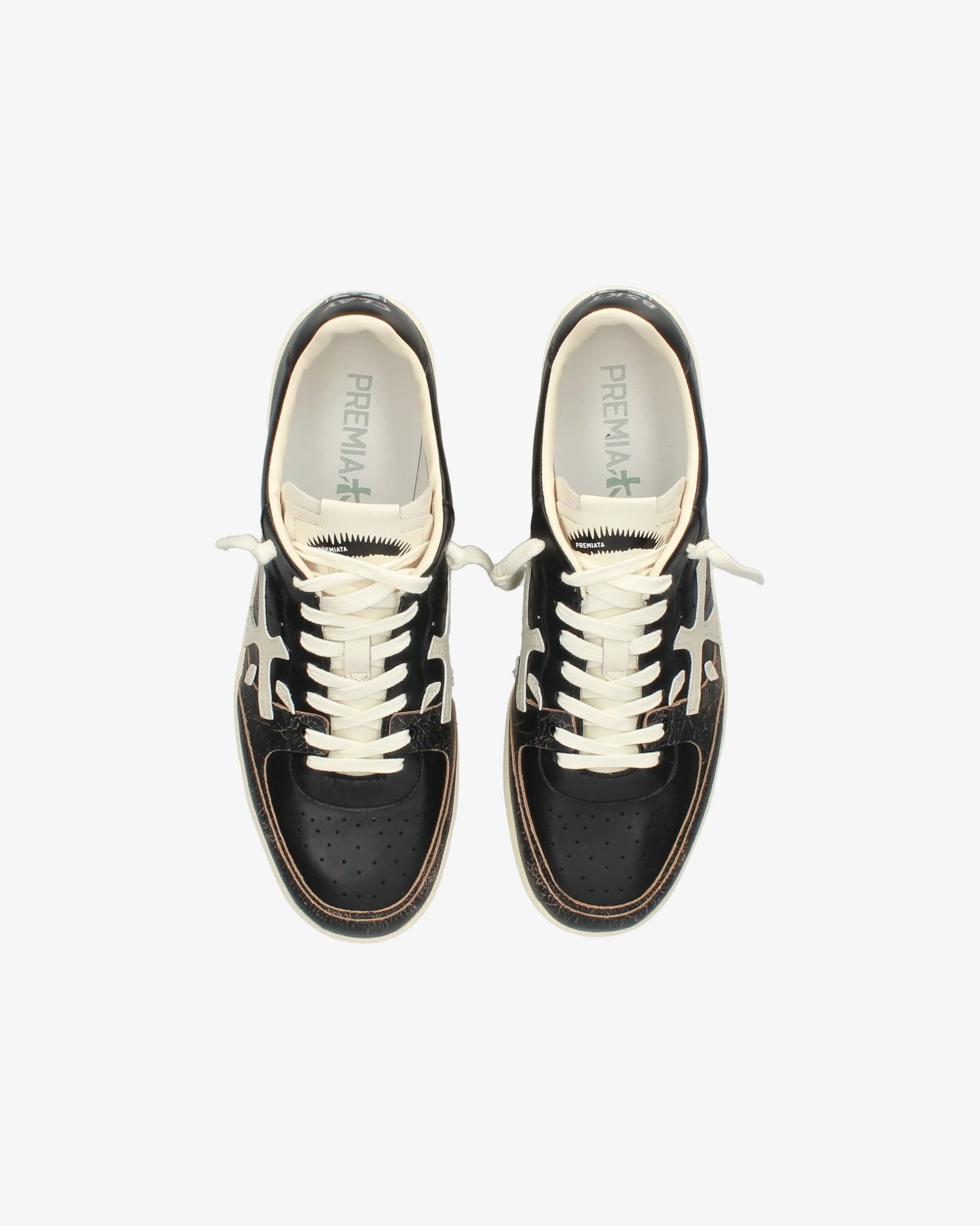 Premiata Bskt Clay 7265 Sneakers Pelle Nero Uomo