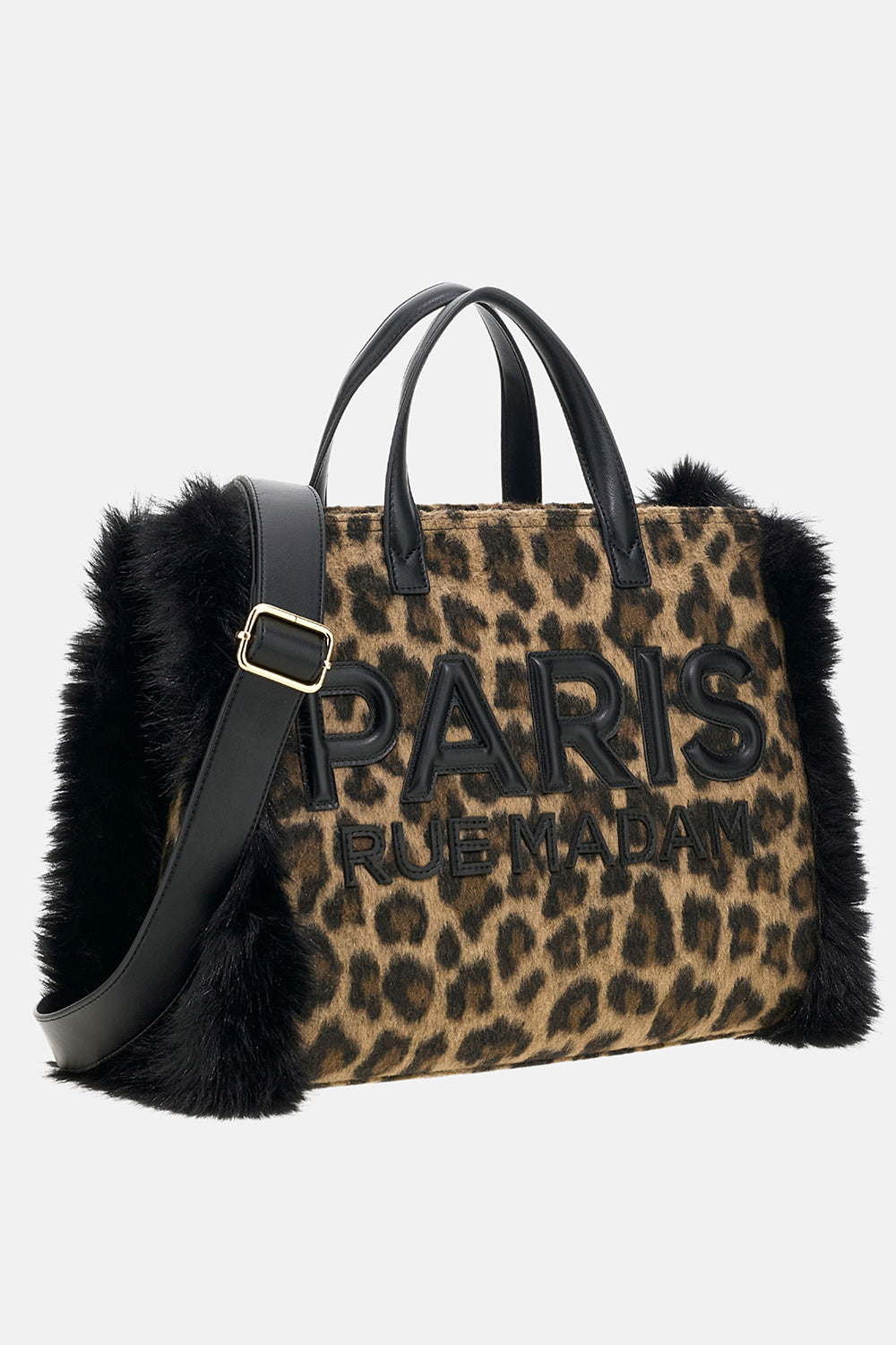Rue Madam Megeve Tote Borsa Leopard 1630 Animalier