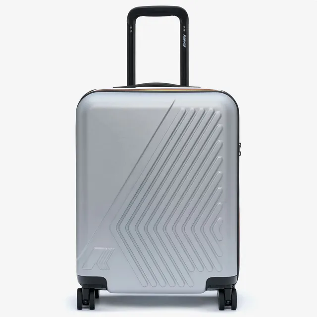 K-Way Eudoxie K4125ZW Trolley Grey Med Rigido Cabina