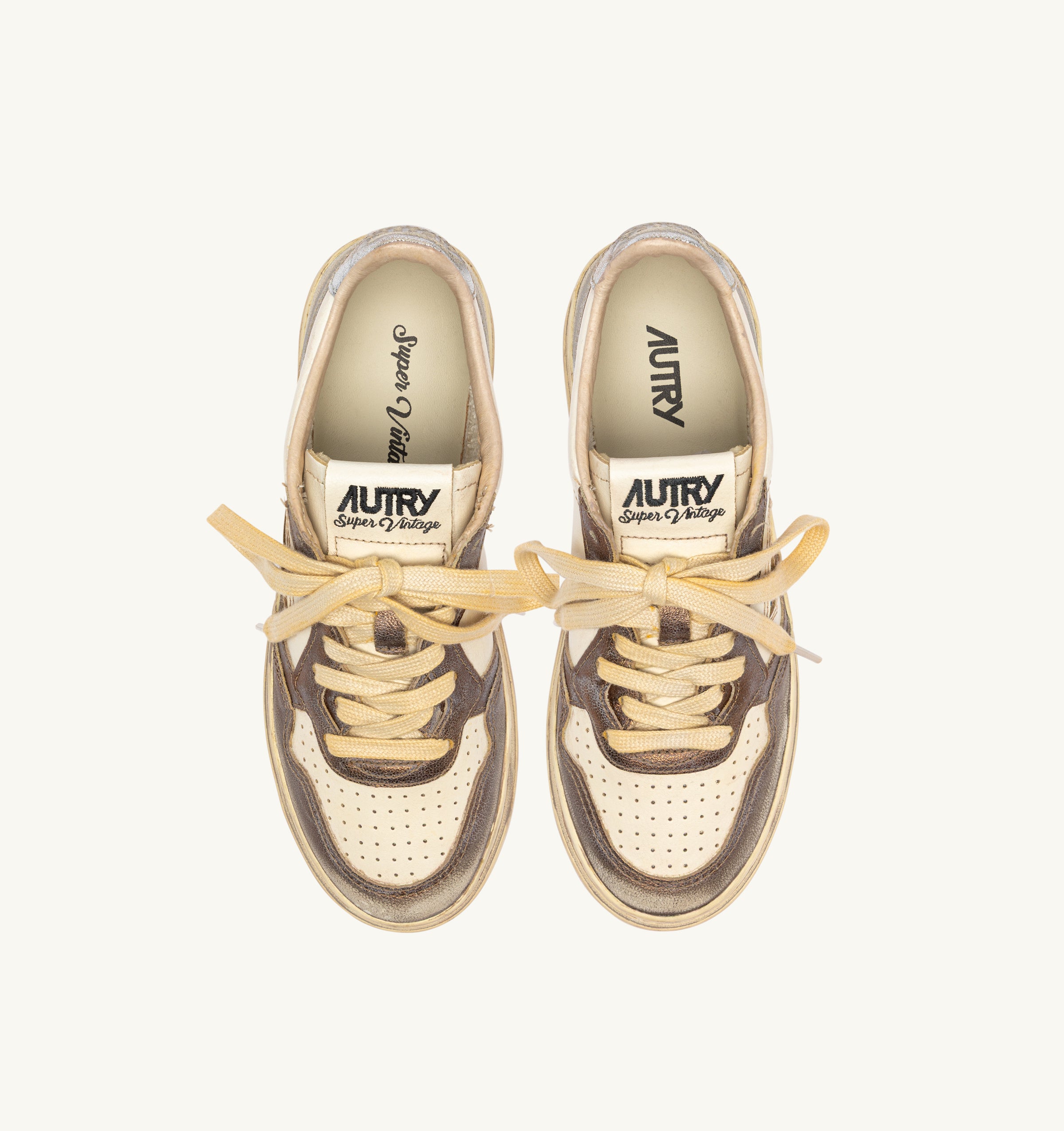 Autry Medalist AVLM-MT08 sneakers uomo chocolate silver