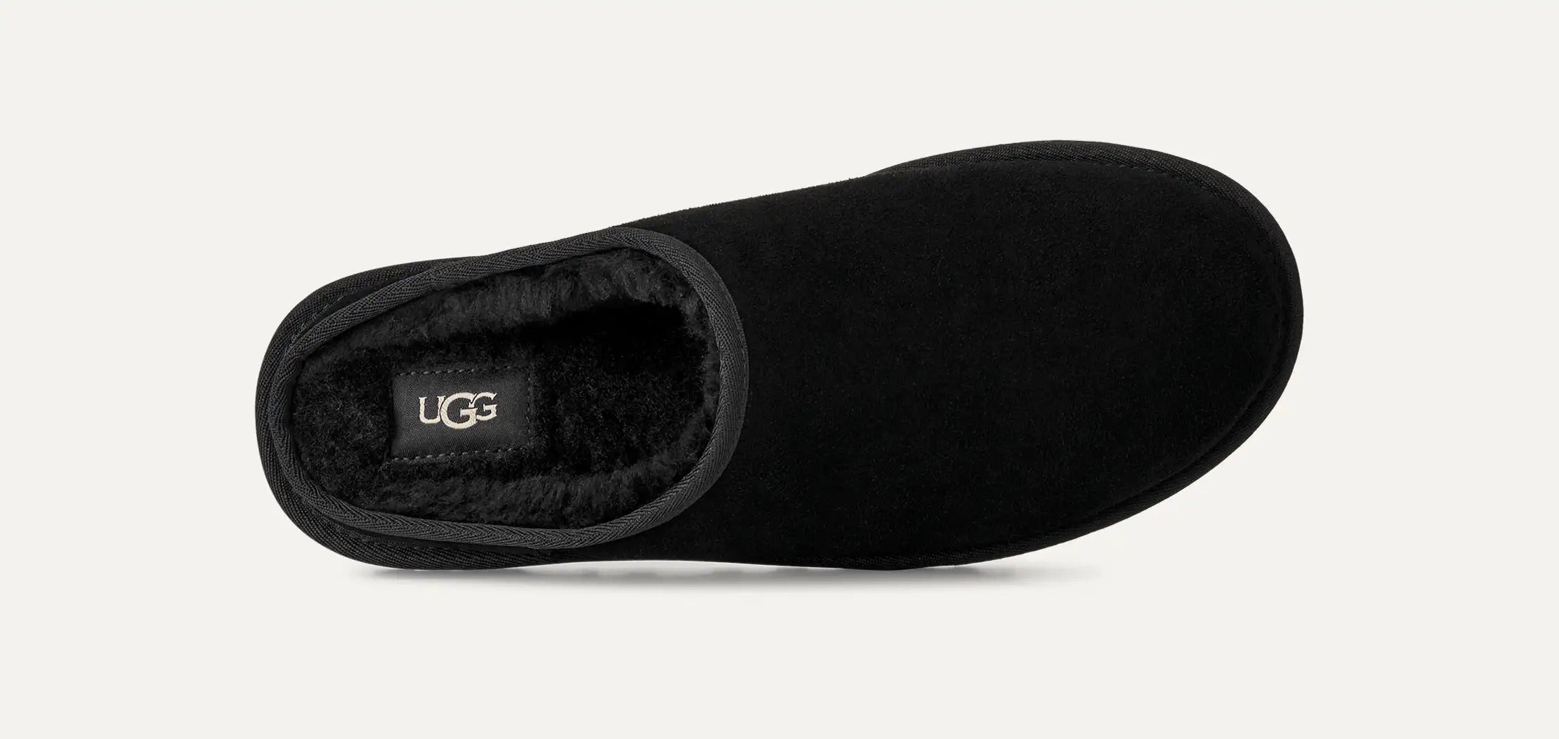 UGG Classic 1129290 ciabatta uomo black montone