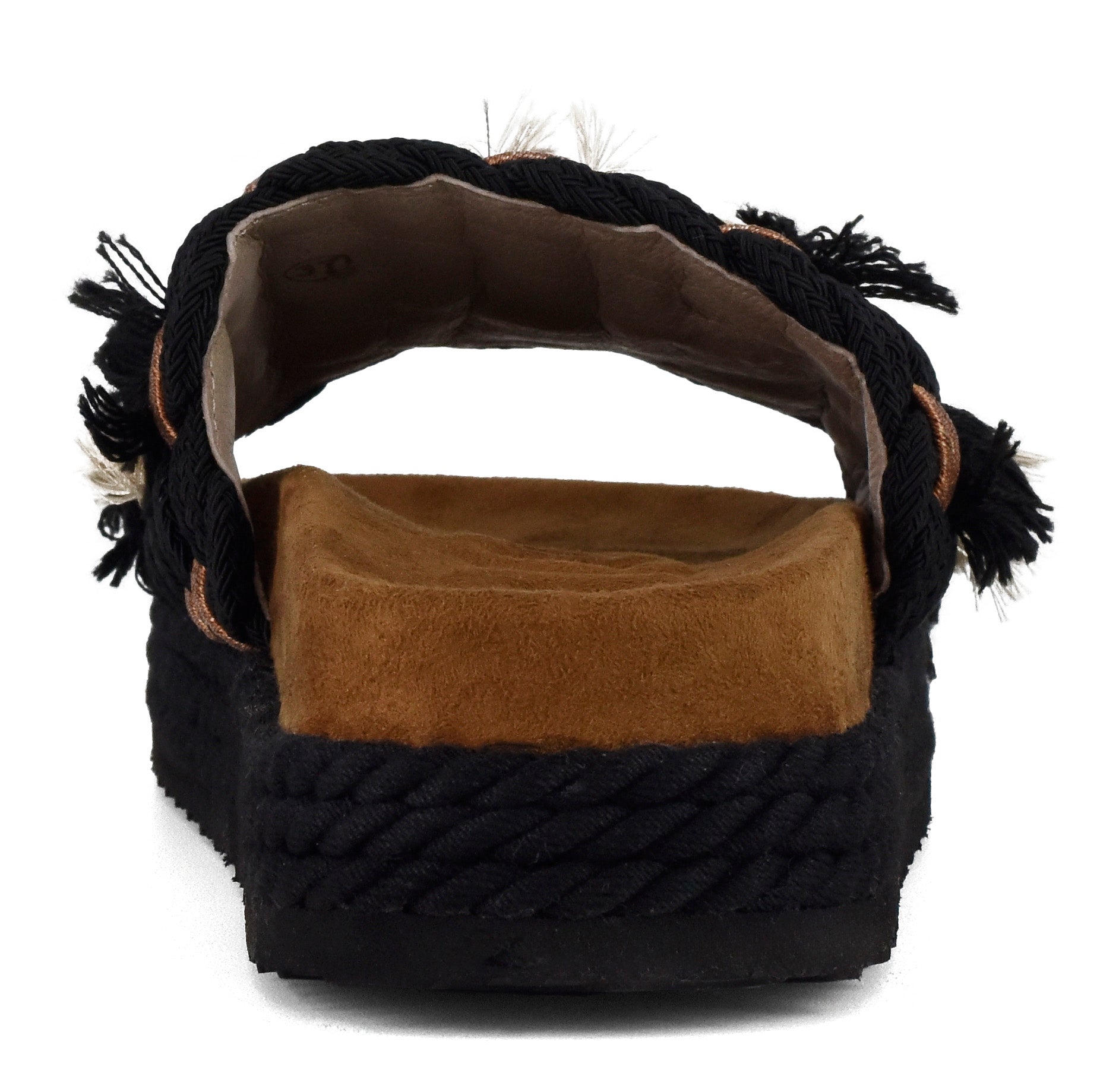 Mou Monoband Rope SW451008K Sandalo donna Black