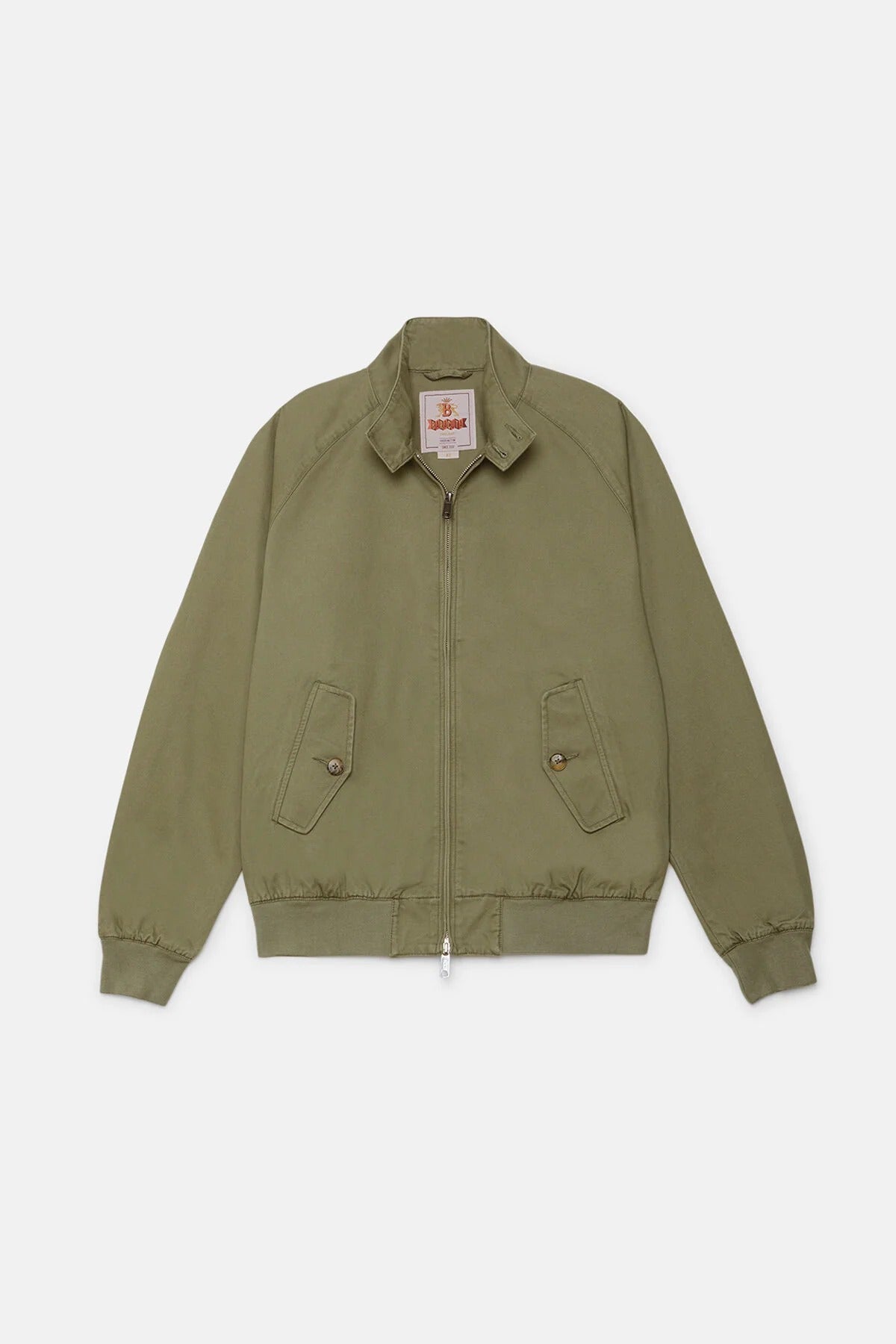 Baracuta G9 Twill BRCPS1166 Giubbino Uomo Verde Lichen Cotone