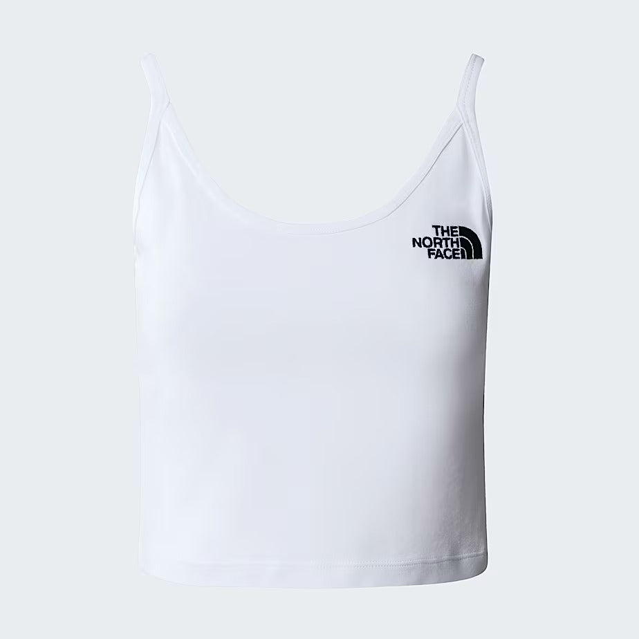 The North Face Canotta Donna Corta Bianca Tnf White Slim