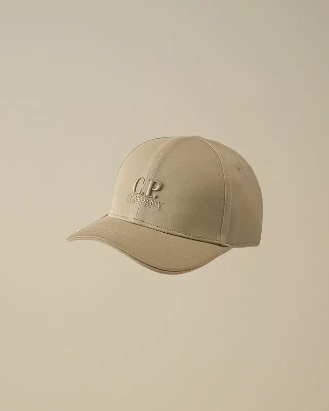C.P. Company MAC750A00 Cappello Uomo Dove Gabardina Logo