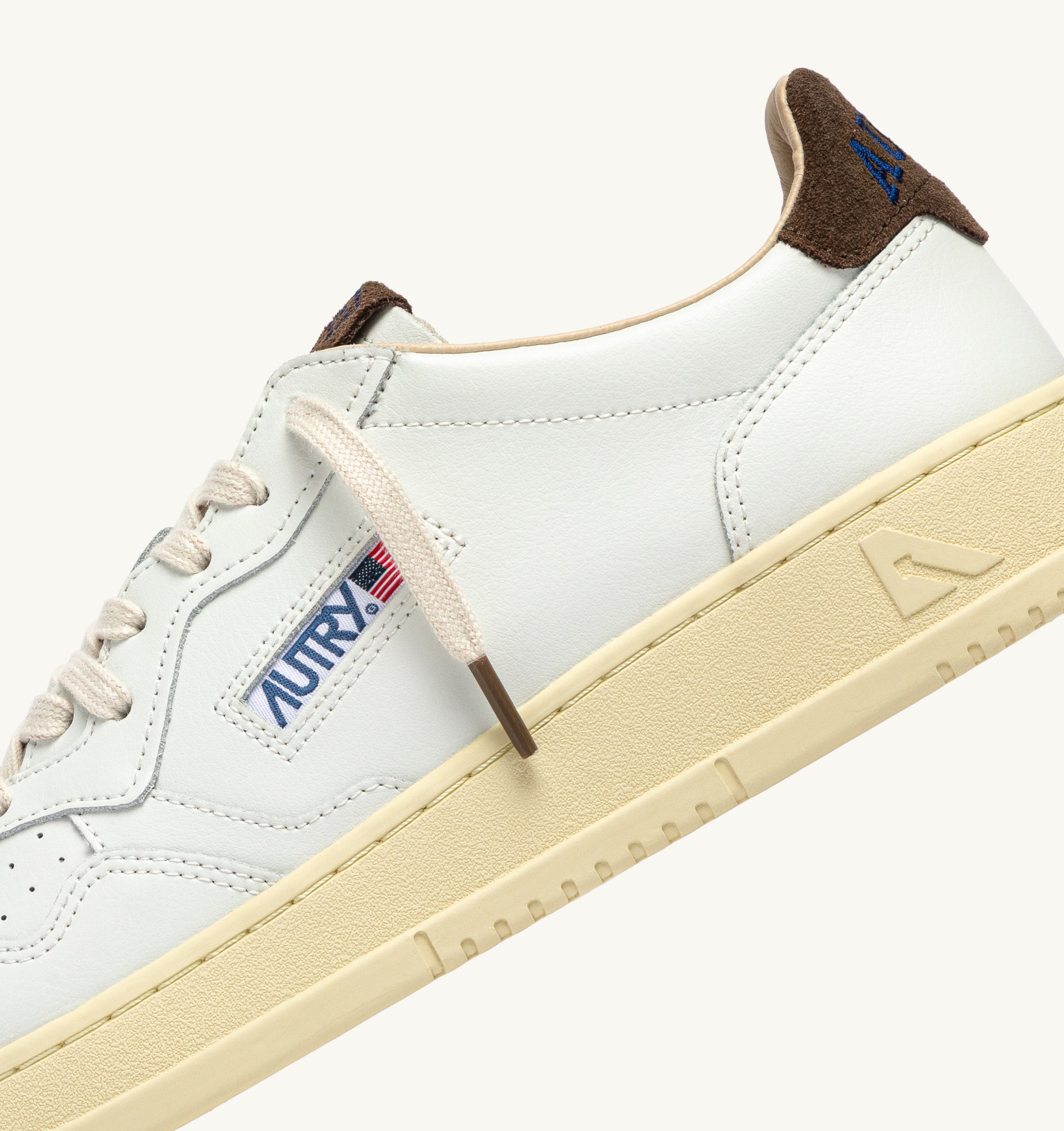Autry Medalist Low AULM-HJ03 Sneakers Bianco Pelle Uomo