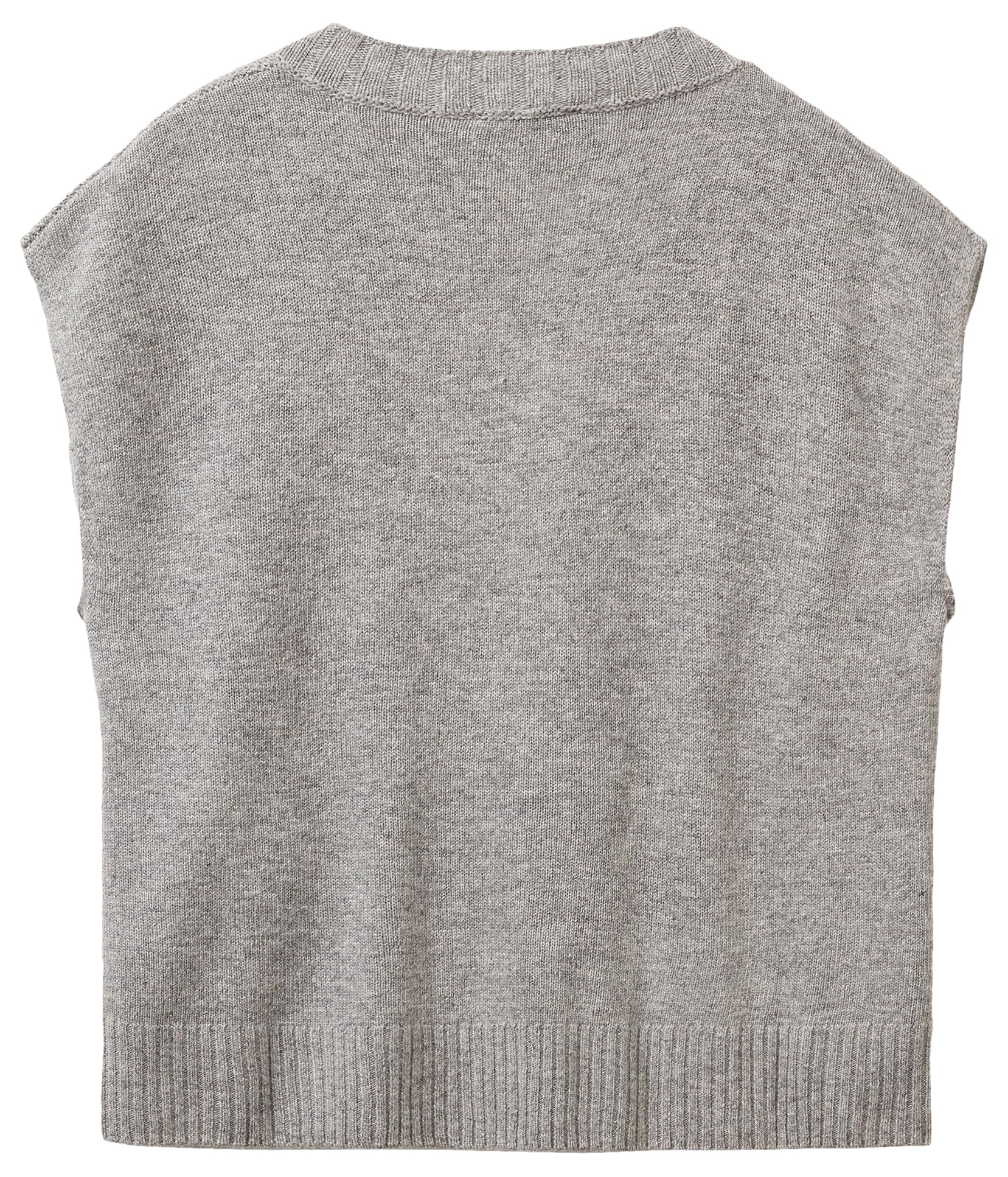 Benetton Gilet Donna Scollo V Spalla Ampia Morbido