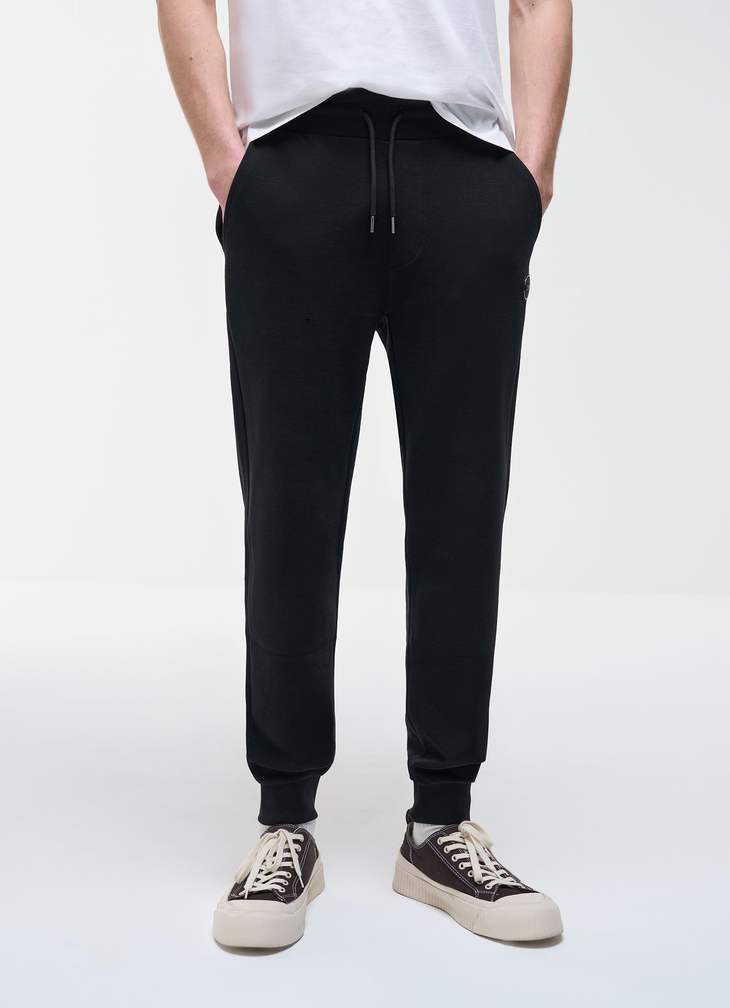 Colmar 6155R Pantalone Uomo Nero Cotone Regular Fit
