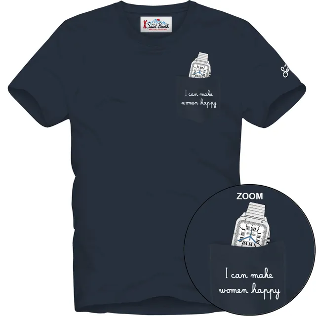 MC2 Saint Barth Connor 00263M t-shirt uomo navy grafica