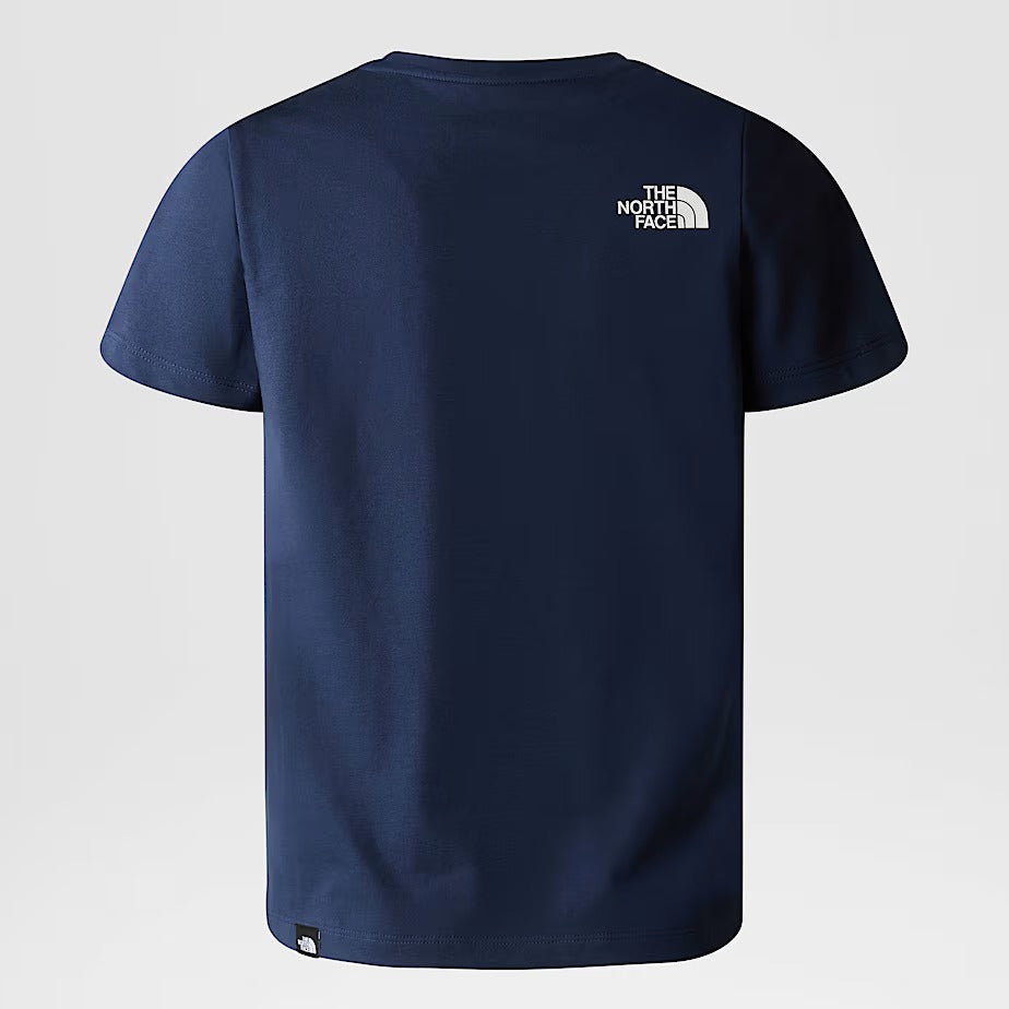 The North Face Simple Dome NF0A87T4 t-shirt bimbo Summit Navy