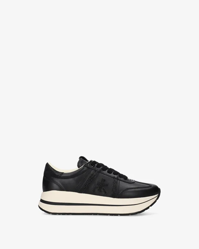 Premiata Bethcoin 8503 Sneaker Donna Nero Pelle