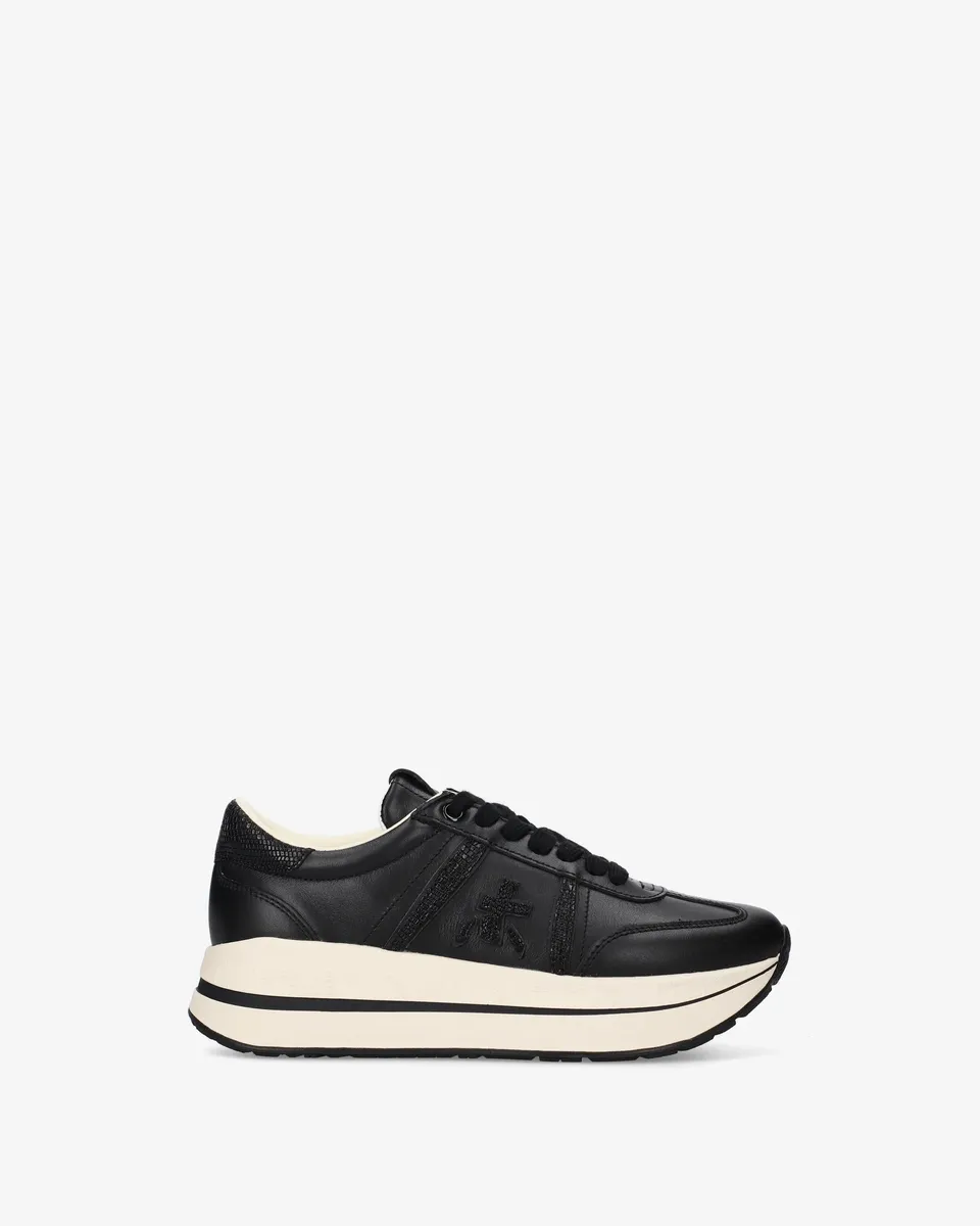 Premiata Bethcoin 8503 Sneaker Donna Nero Pelle