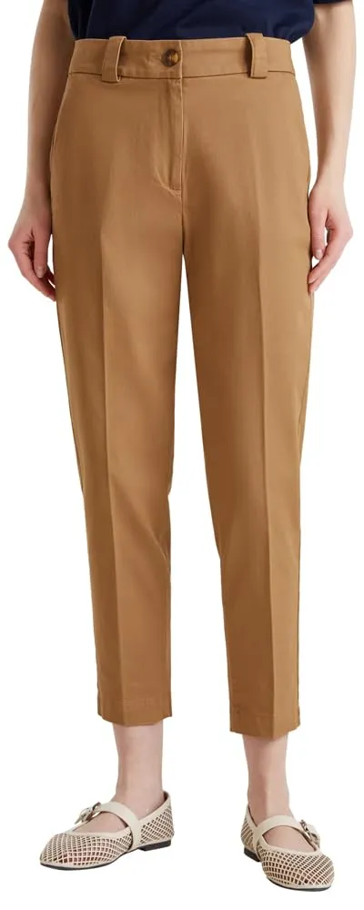 Benetton Pantalone Lungo Twill Cotone Fit Dritto
