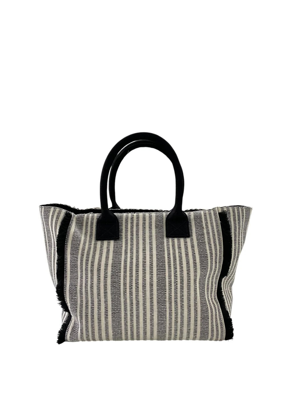 Gaelle Paris GAACW03190 Maxi Shopper Cotone Logo Nero