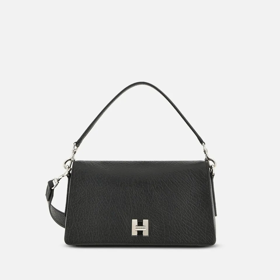 Hogan H-Turn KBW01YI1200VJGB999 Borsa Flap Nera Pelle