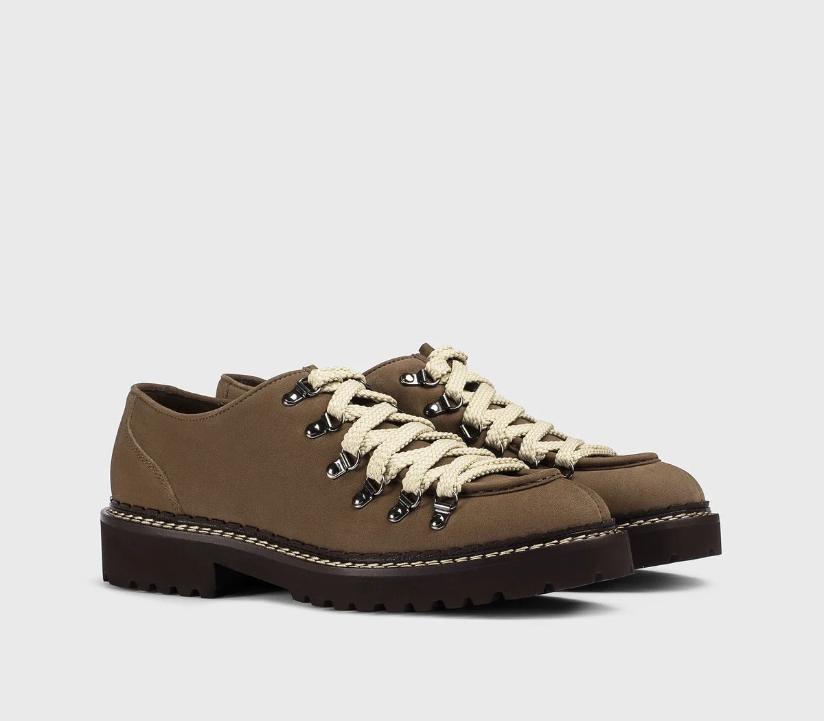 Doucal's DU2736PHISUF288 Scarpa Uomo Nabuk Espresso taglia 42