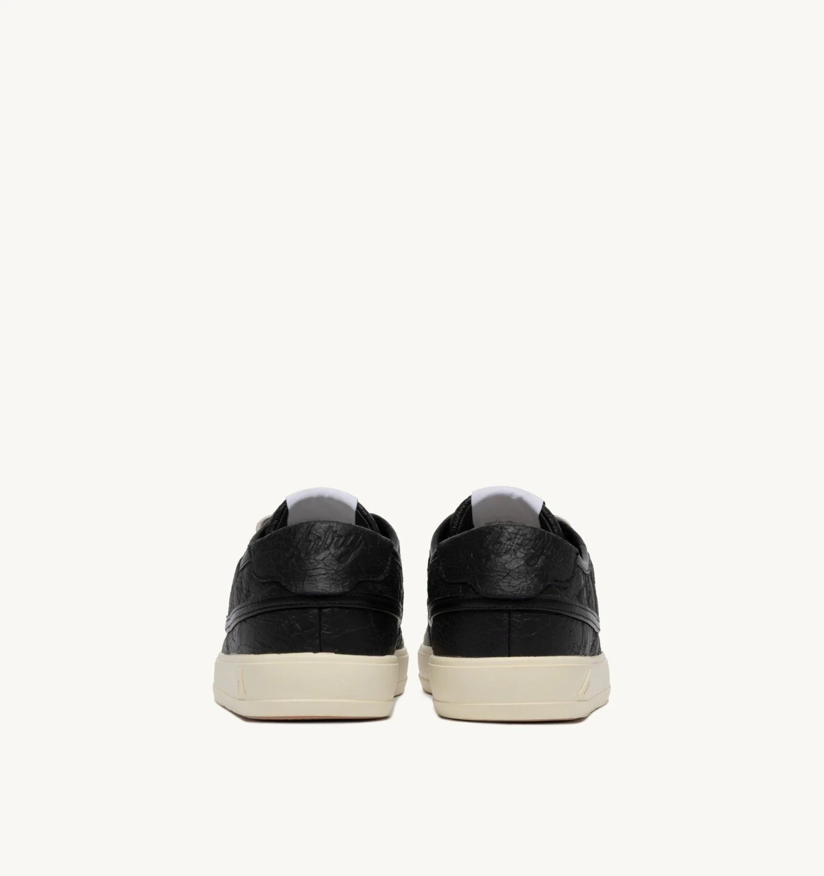 Autry Windscape Low SCLM Sneakers Pelle Nero Black Sand Uomo