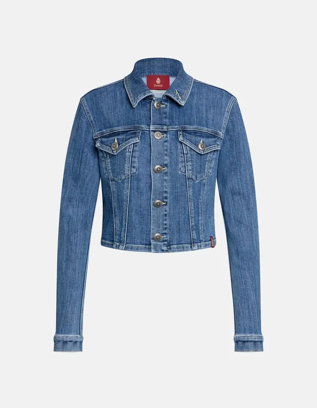 Dondup DJ894 DS0397D Giacca Denim Stretch Blu 38