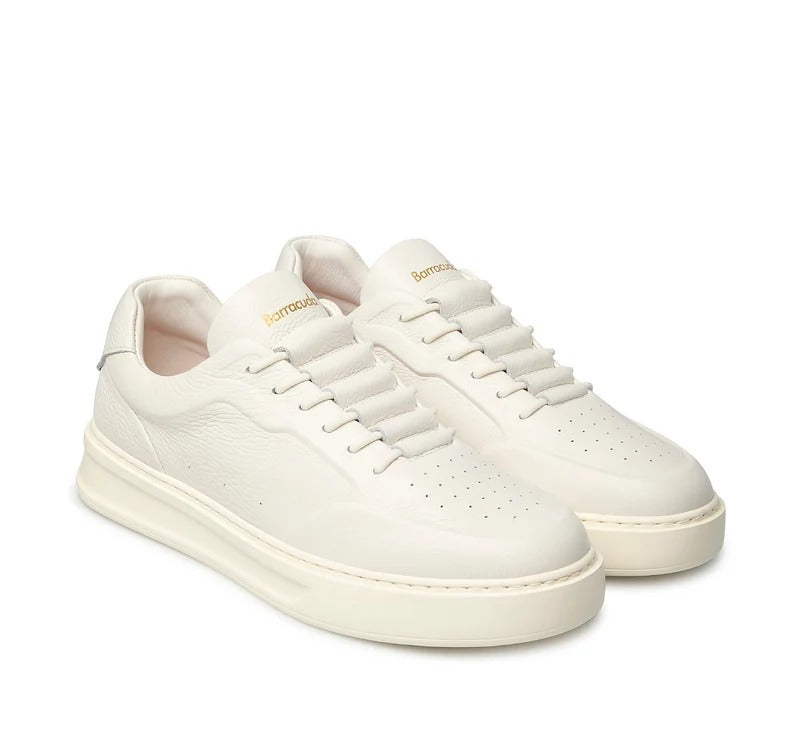 Barracuda Phoenix BU3510 sneakers bianco pelle slip-on