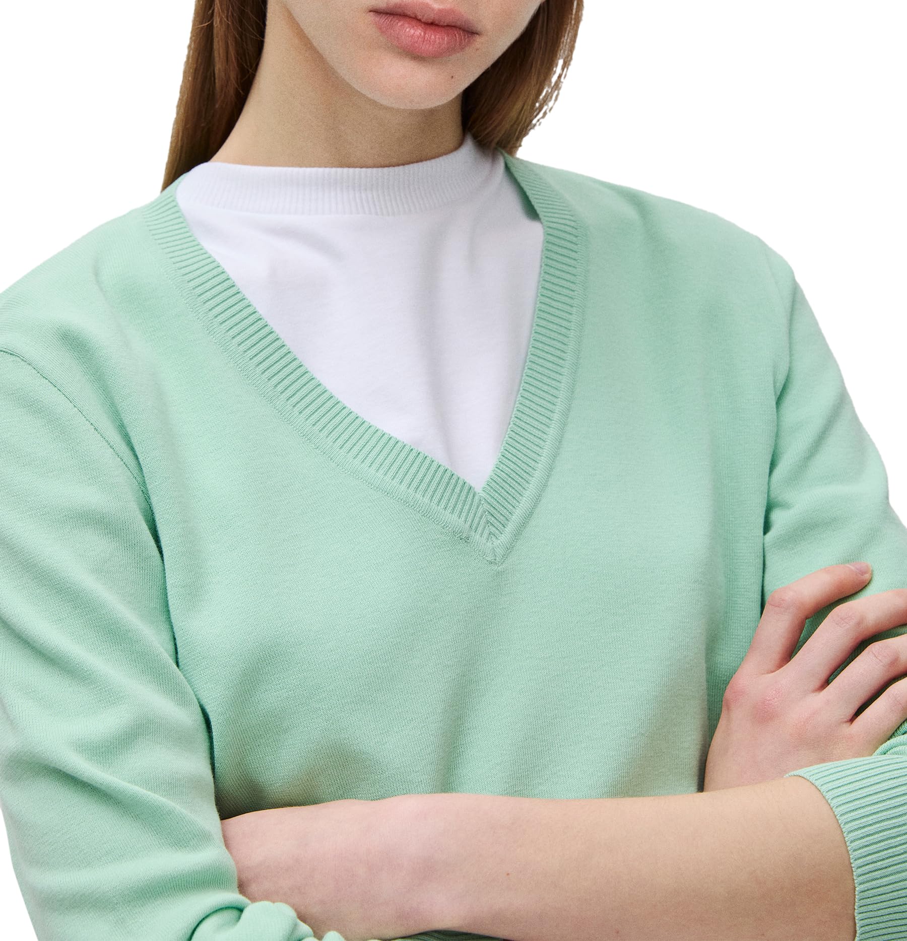 Benetton Maglieria Scollo V M/L maglia scollo a V manica lunga