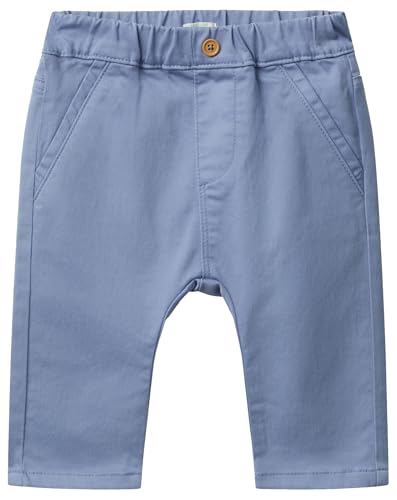 Benetton 4AU0AF018 Pantalone Cotone Blu 86 Bimbo Coniglietto