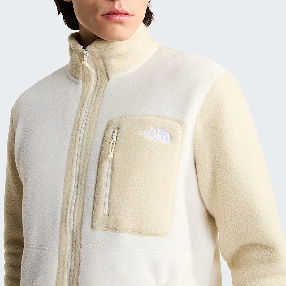 The North Face Yumiori NF0A883R Felpa Uomo White Dune Zip
