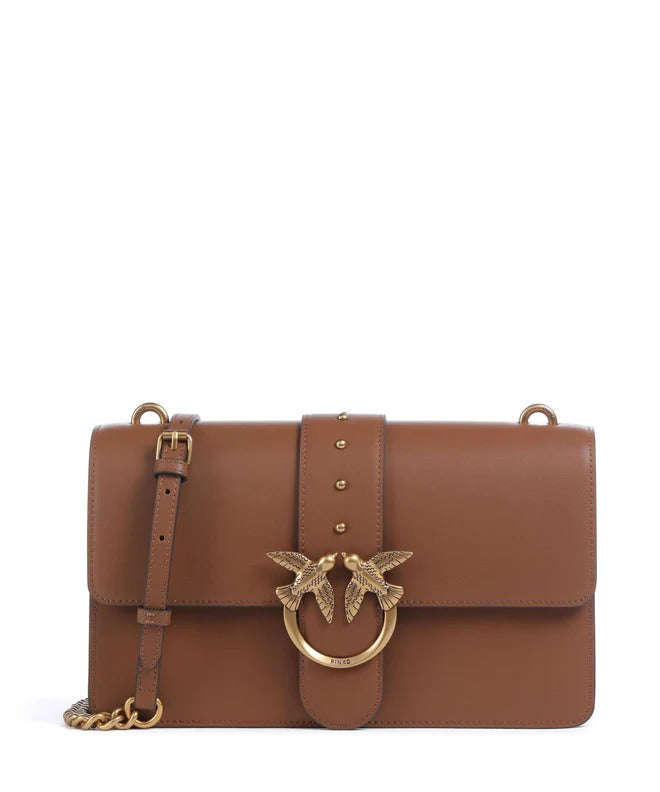 Pinko Love One Classic 105857 A0F1 borsa marrone