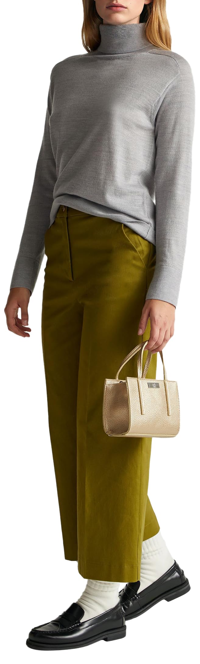 Benetton 11ahd203y dolcevita donna blu M lana merino