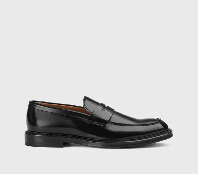 Doucal's Penny DU2528SIEWUF007 mocassino nero pelle