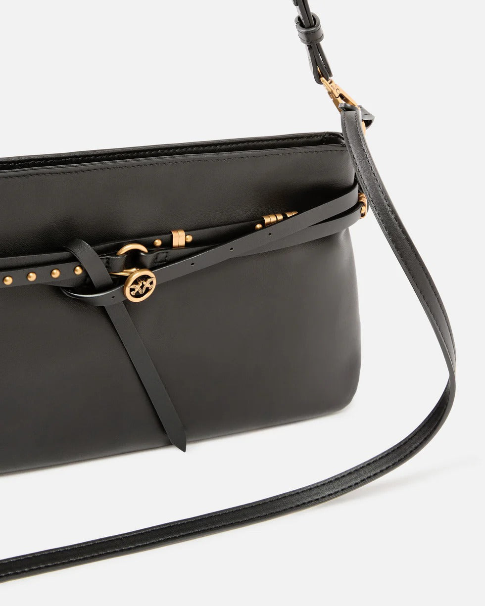 Pinko Belt Bag Classic 106176 Borsa Nero Oro