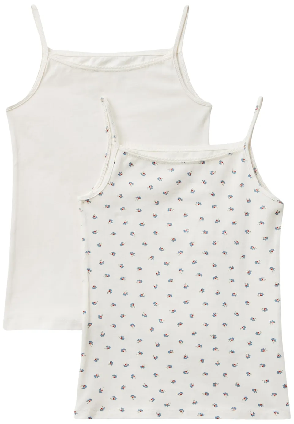 Benetton 378Y0H00L Canottiera Bambina 2 Pezzi M
